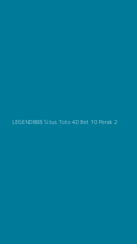 Tampilan Antarmuka Aplikasi Legend888 Situs Toto 4d Bet 10 Perak - 2