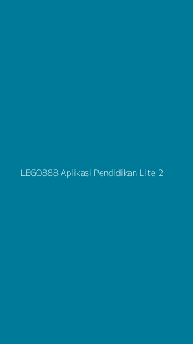 Tampilan Antarmuka Aplikasi Lego888 Aplikasi Pendidikan Lite - 2