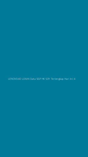 Tampilan Antarmuka Aplikasi Lenovo4d Login Data Sgp Hk Sdy Terlengkap Hari Ini - 4
