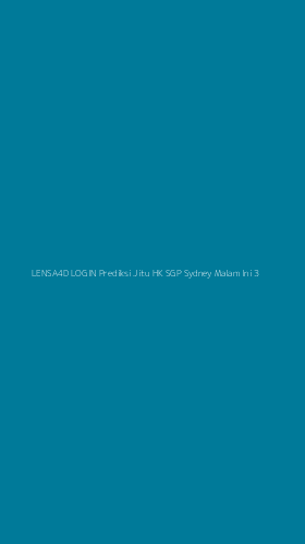 Tampilan Antarmuka Aplikasi Lensa4d Login Prediksi Jitu Hk Sgp Sydney Malam Ini - 3