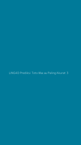 Tampilan Antarmuka Aplikasi Ling4d Prediksi Toto Macau Paling Akurat - 3