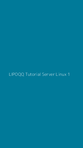 Tampilan Antarmuka Aplikasi Lipoqq Tutorial Server Linux - 1