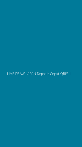Tampilan Antarmuka Aplikasi Live Draw Japan Deposit Cepat Qris - 1