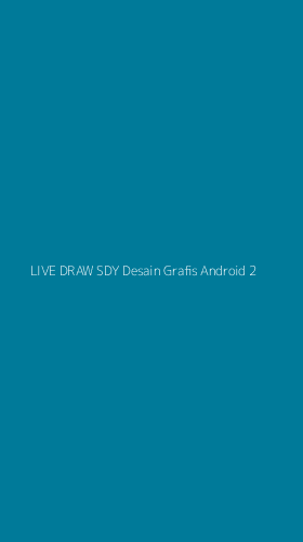 Tampilan Antarmuka Aplikasi Live Draw Sdy Desain Grafis Android - 2
