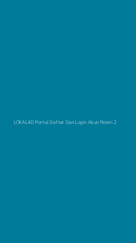 Tampilan Antarmuka Aplikasi Lokal4d Portal Daftar Dan Login Akun Resmi - 2