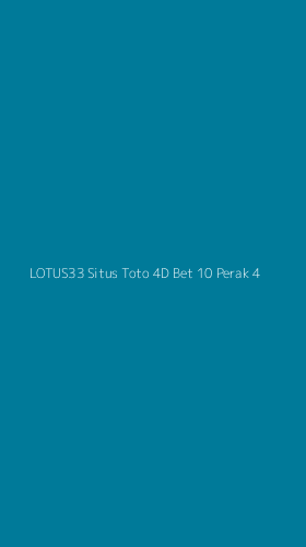 Tampilan Antarmuka Aplikasi Lotus33 Situs Toto 4d Bet 10 Perak - 4