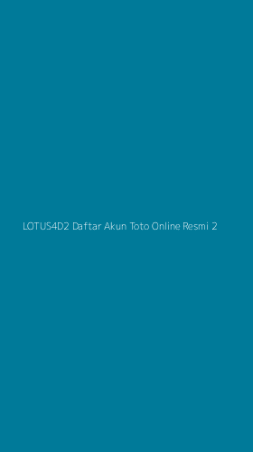 Tampilan Antarmuka Aplikasi Lotus4d2 Daftar Akun Toto Online Resmi - 2