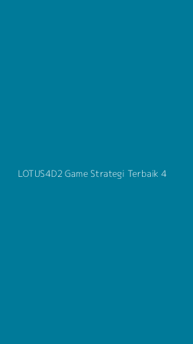 Tampilan Antarmuka Aplikasi Lotus4d2 Game Strategi Terbaik - 4