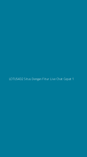Tampilan Antarmuka Aplikasi Lotus4d2 Situs Dengan Fitur Live Chat Cepat - 1