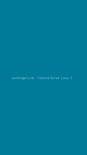 Tampilan Antarmuka Aplikasi Laeintogel Link - Tutorial Server Linux - 3