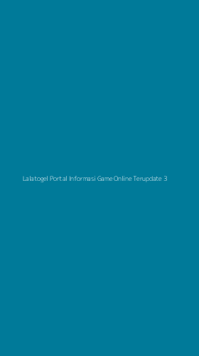 Tampilan Antarmuka Aplikasi Lalatogel Portal Informasi Game Online Terupdate - 3