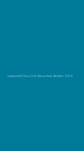 Tampilan Antarmuka Aplikasi Lampion4d Situs Slot Bonus New Member 100 - 4