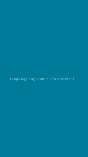 Tampilan Antarmuka Aplikasi Lampu Togel Login Editor Foto Aesthetic - 1