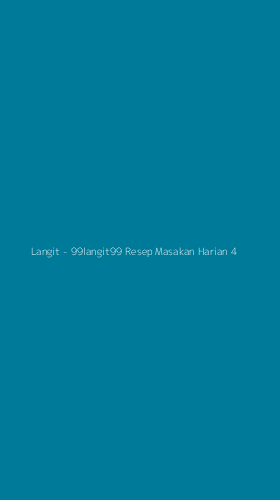 Tampilan Antarmuka Aplikasi Langit - 4