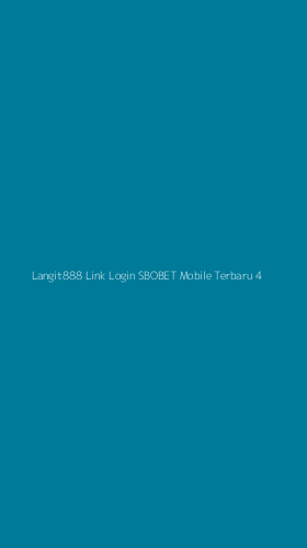 Tampilan Antarmuka Aplikasi Langit888 Link Login Sbobet Mobile Terbaru - 4