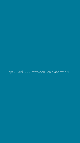 Tampilan Antarmuka Aplikasi Lapak Hoki 888 Download Template Web - 1