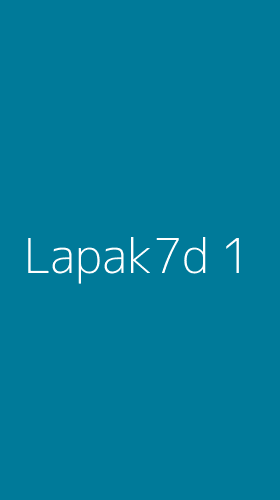 Tampilan Antarmuka Aplikasi Lapak7d - 1