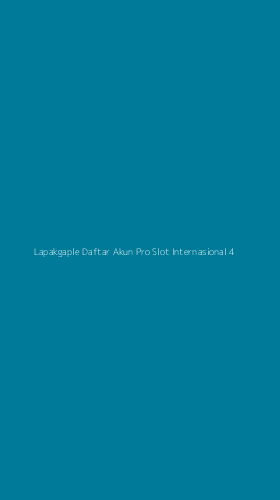 Tampilan Antarmuka Aplikasi Lapakgaple Daftar Akun Pro Slot Internasional - 4