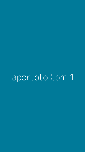 Tampilan Antarmuka Aplikasi Laportoto Com - 1