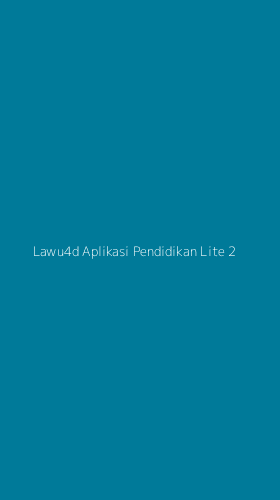 Tampilan Antarmuka Aplikasi Lawu4d Aplikasi Pendidikan Lite - 2