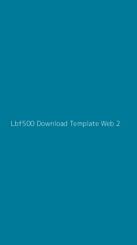Tampilan Antarmuka Aplikasi Lbf500 Download Template Web - 2