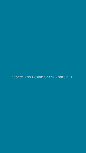 Tampilan Antarmuka Aplikasi Lcctoto App Desain Grafis Android - 1