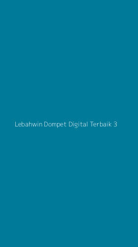 Tampilan Antarmuka Aplikasi Lebahwin Dompet Digital Terbaik - 3