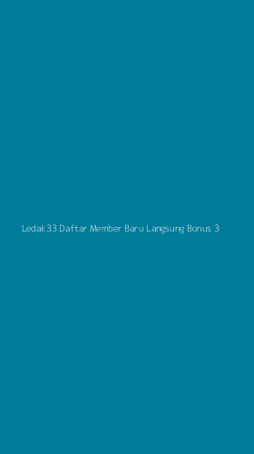 Tampilan Antarmuka Aplikasi Ledak33 Daftar Member Baru Langsung Bonus - 3