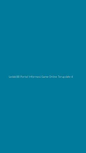 Tampilan Antarmuka Aplikasi Ledak88 Portal Informasi Game Online Terupdate - 4