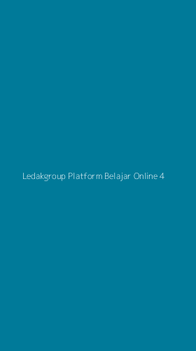 Tampilan Antarmuka Aplikasi Ledakgroup Platform Belajar Online - 4