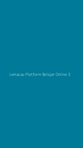 Tampilan Antarmuka Aplikasi Lemacau Platform Belajar Online - 3