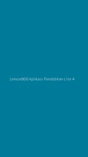 Tampilan Antarmuka Aplikasi Lemon868 Aplikasi Pendidikan Lite - 4