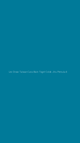 Tampilan Antarmuka Aplikasi Lev Draw Taiwan Cara Main Togel Colok Jitu Pemula - 4