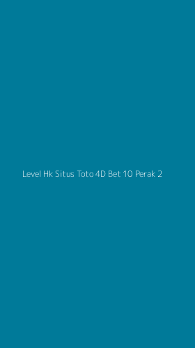 Tampilan Antarmuka Aplikasi Level Hk Situs Toto 4d Bet 10 Perak - 2