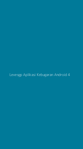 Tampilan Antarmuka Aplikasi Levesgp Aplikasi Kebugaran Android - 4