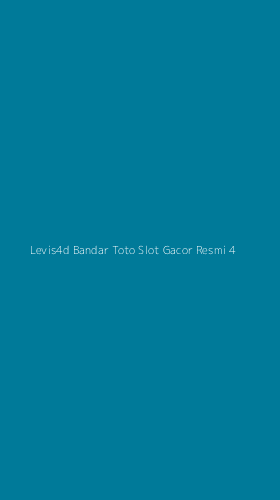 Tampilan Antarmuka Aplikasi Levis4d Bandar Toto Slot Gacor Resmi - 4