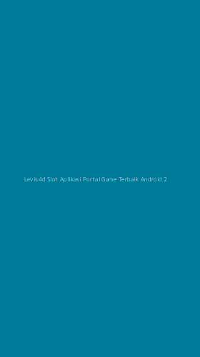 Tampilan Antarmuka Aplikasi Levis4d Slot Aplikasi Portal Game Terbaik Android - 2