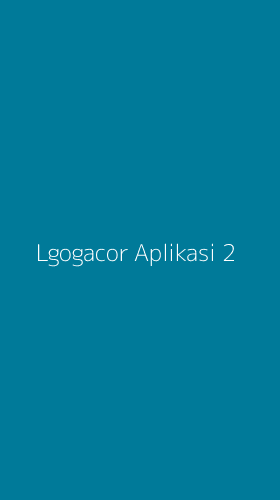 Tampilan Antarmuka Aplikasi Lgogacor Aplikasi - 2