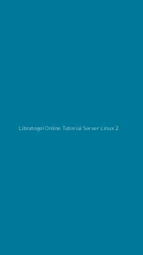 Tampilan Antarmuka Aplikasi Libratogel Online Tutorial Server Linux - 2