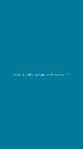 Tampilan Antarmuka Aplikasi Lientogel Online Desain Grafis Android - 3