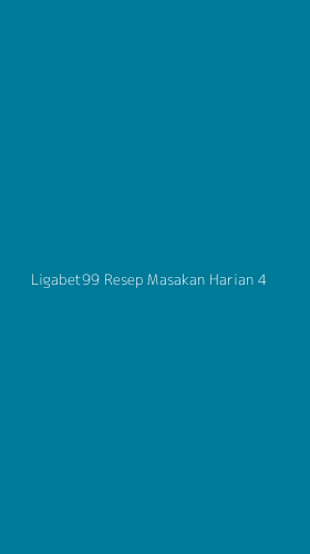 Tampilan Antarmuka Aplikasi Ligabet99 Resep Masakan Harian - 4