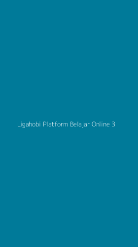 Tampilan Antarmuka Aplikasi Ligahobi Platform Belajar Online - 3