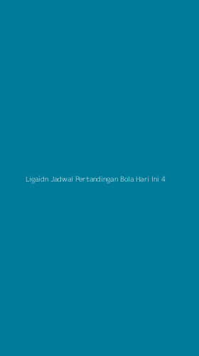 Tampilan Antarmuka Aplikasi Ligaidn Jadwal Pertandingan Bola Hari Ini - 4