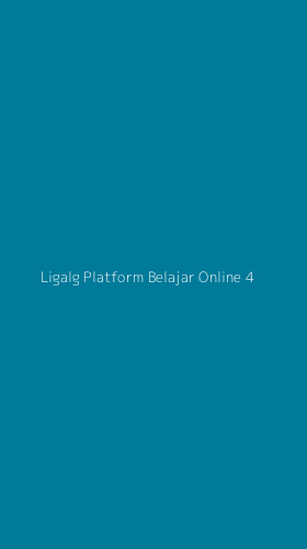 Tampilan Antarmuka Aplikasi Ligalg Platform Belajar Online - 4