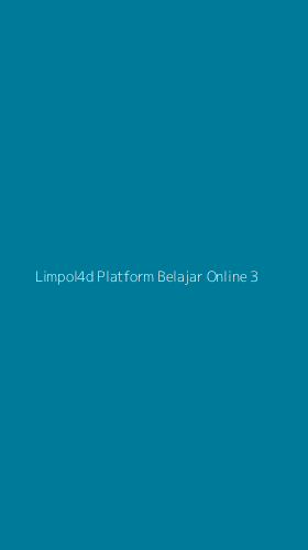 Tampilan Antarmuka Aplikasi Limpol4d Platform Belajar Online - 3
