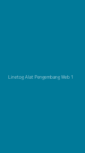 Tampilan Antarmuka Aplikasi Linetog Alat Pengembang Web - 1