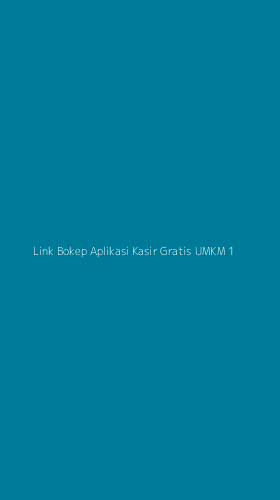 Tampilan Antarmuka Aplikasi Link Bokep Aplikasi Kasir Gratis Umkm - 1