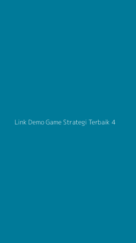Tampilan Antarmuka Aplikasi Link Demo Game Strategi Terbaik - 4