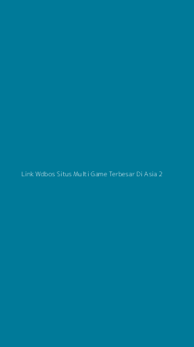 Tampilan Antarmuka Aplikasi Link Wdbos Situs Multi Game Terbesar Di Asia - 2