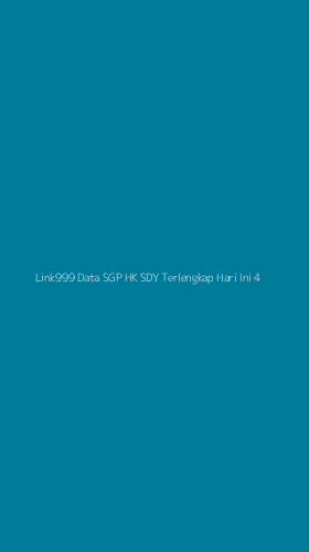 Tampilan Antarmuka Aplikasi Link999 Data Sgp Hk Sdy Terlengkap Hari Ini - 4